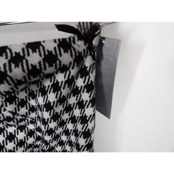 Go International Dress‎ Womens 8 Houndstooth Strapless Retro Plaid Belt Bodycon - Picture 4 of 11